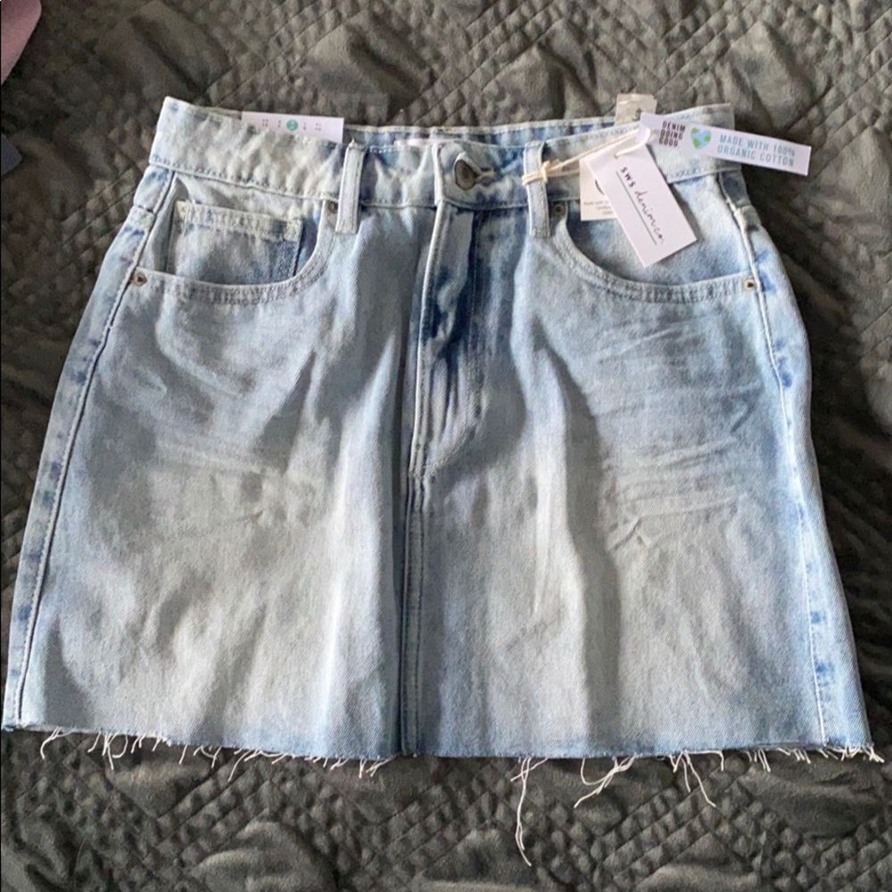 Denim skirt